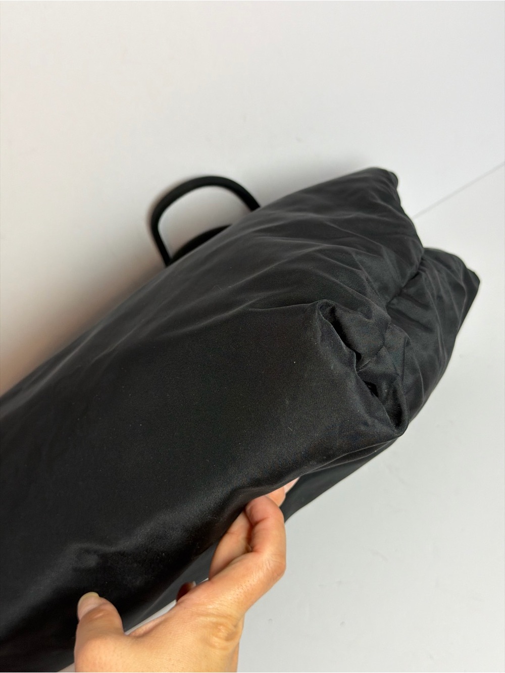 Prada Tessuto Black Nylon Tote Bag - Picture 13 of 16